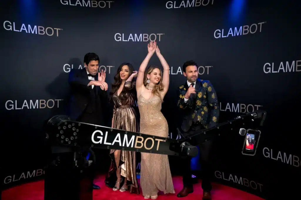 Dipp+GLAMBot+red+carpet+actication