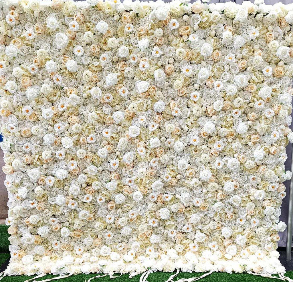 WhiteChampageRoses 33334