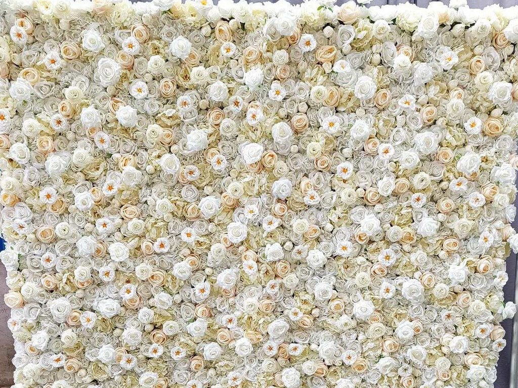 WhiteChampageRoses 33334